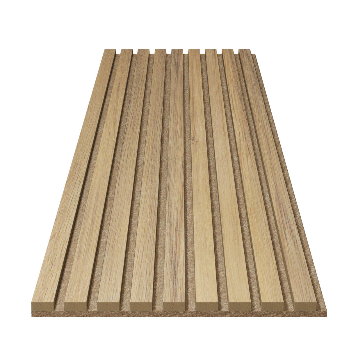 AKUSTIKPANEEL Economico Eichefarben {item.attr('912-5560),[ ]}120/38/1,65 cm  - Eichefarben, Basics, Holzwerkstoff/Kunststoff (120/38/1,65cm)