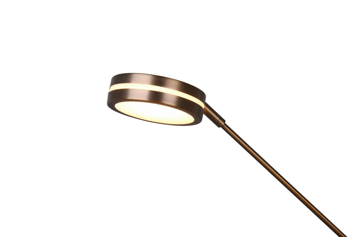 LED-STEHLEUCHTE - Messingfarben, Design, Metall (35,2/181cm) - Trio Leuchten