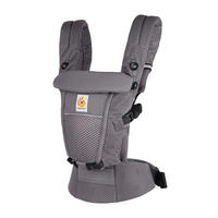 BABYTRAGE Adapt Soft Flex Mesh  - Graphitfarben, Basics, Textil (26,8/17/17cm) - Ergo Baby