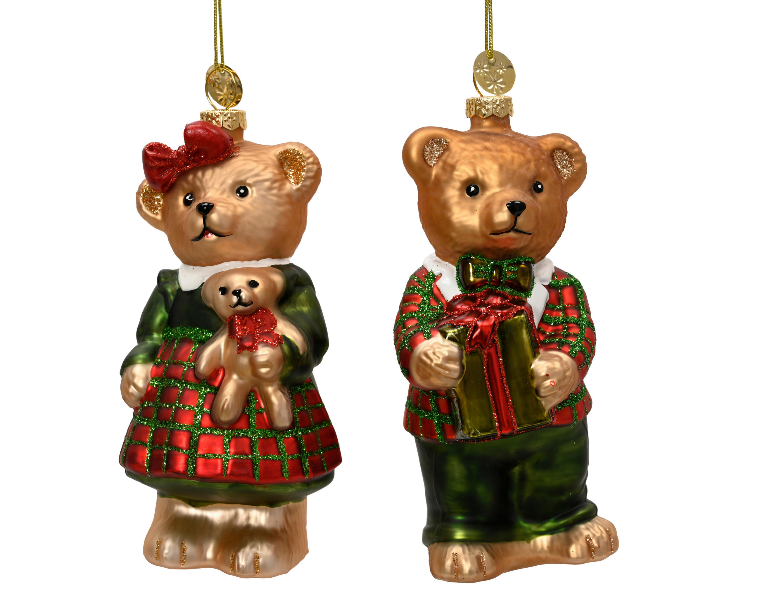CHRISTBAUMKUGEL  - Multicolor, Basics, Glas (5.9/5.5/13.3cm)
