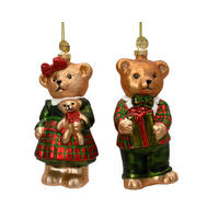 CHRISTBAUMKUGEL  - Multicolor, Basics, Glas (5.9/5.5/13.3cm)