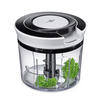 UNIVERSALZERKLEINERER TURBO  - Transparent/Schwarz, Basics, Kunststoff (14,8cm) - KÜCHENPROFI