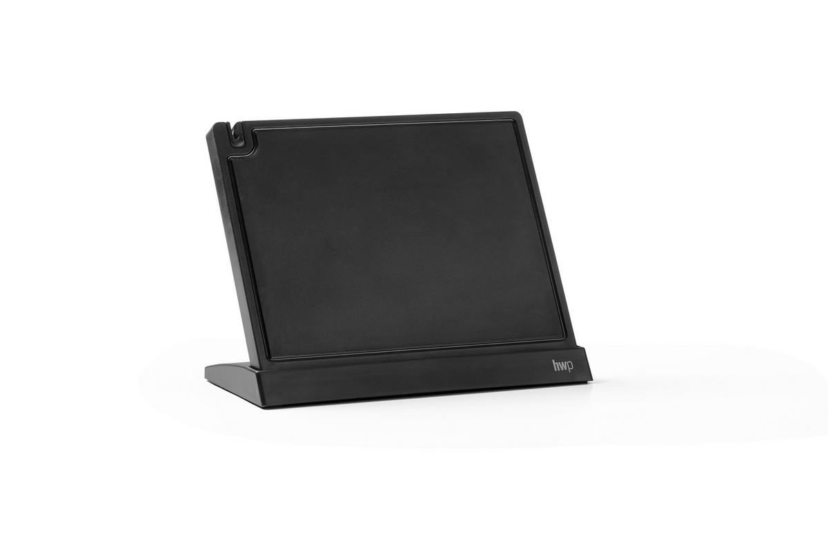 MESSERBLOCK  - Schwarz, Basics, Kunststoff/Metall (27/20/13,5cm) - Homeware Profession.