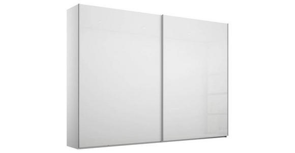 SCHWEBETÜRENSCHRANK 271/235/68 cm 2-türig  - Alufarben/Weiß, Design, Holzwerkstoff/Metall (271/235/68cm) - Xora