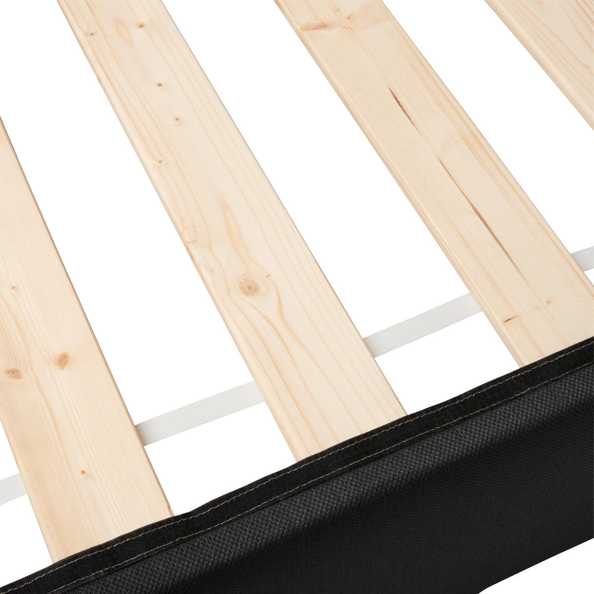 BOXBETT 180/200 cm  in Grau  - Schwarz/Grau, Basics, Holz/Holzwerkstoff (180/200cm) - P & B