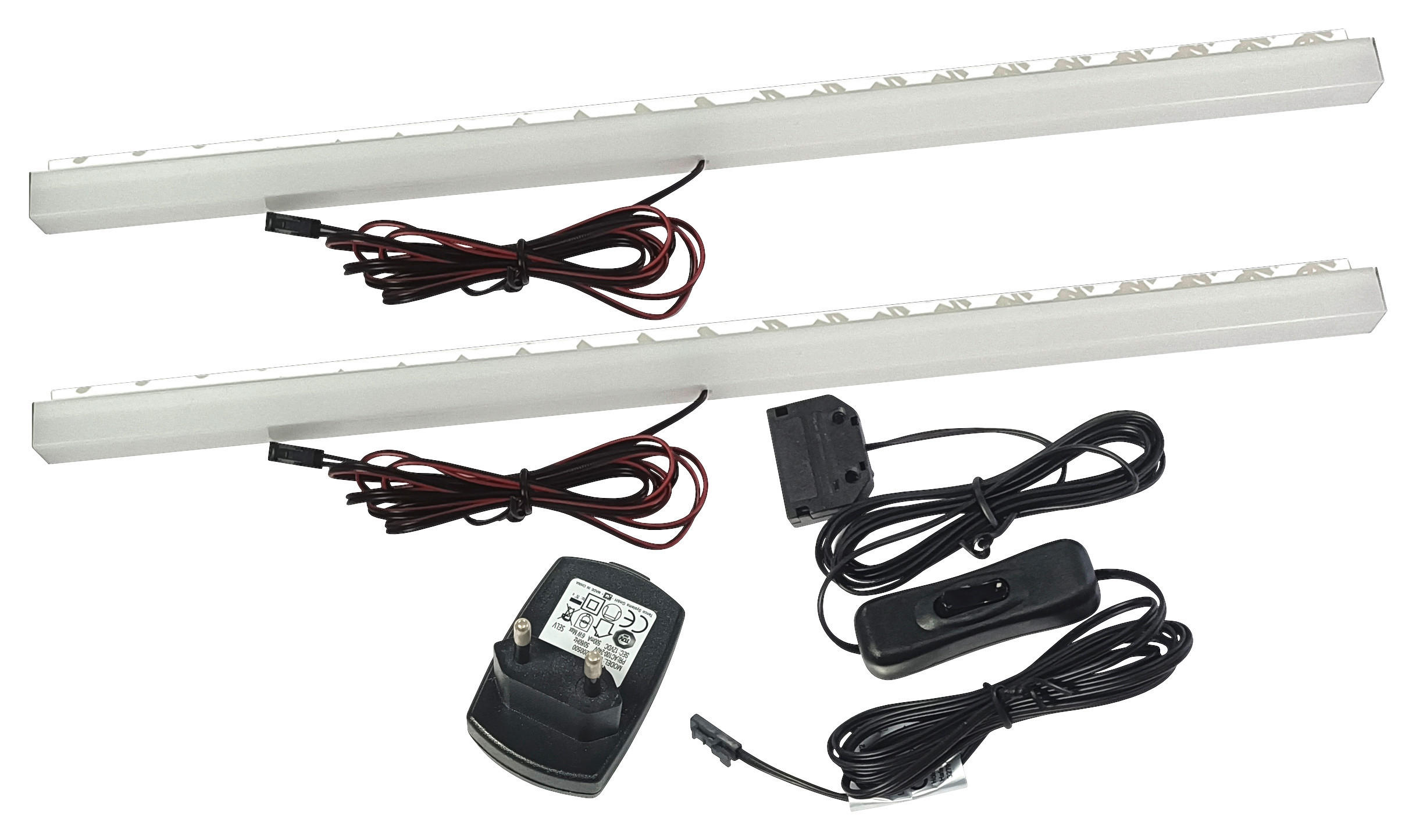 Einlegebodenbeleuchtung2er-Set LED-Leiste 4w Handschalter