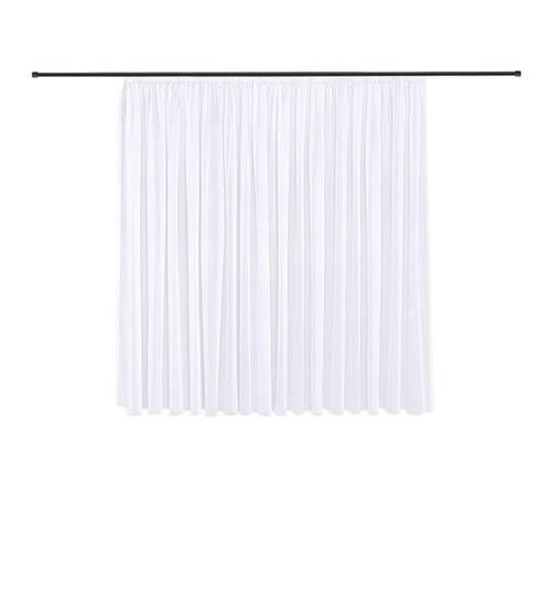 FERTIGSTORE  transparent  300/175 cm   - Weiß, Basics, Textil (300/175cm)