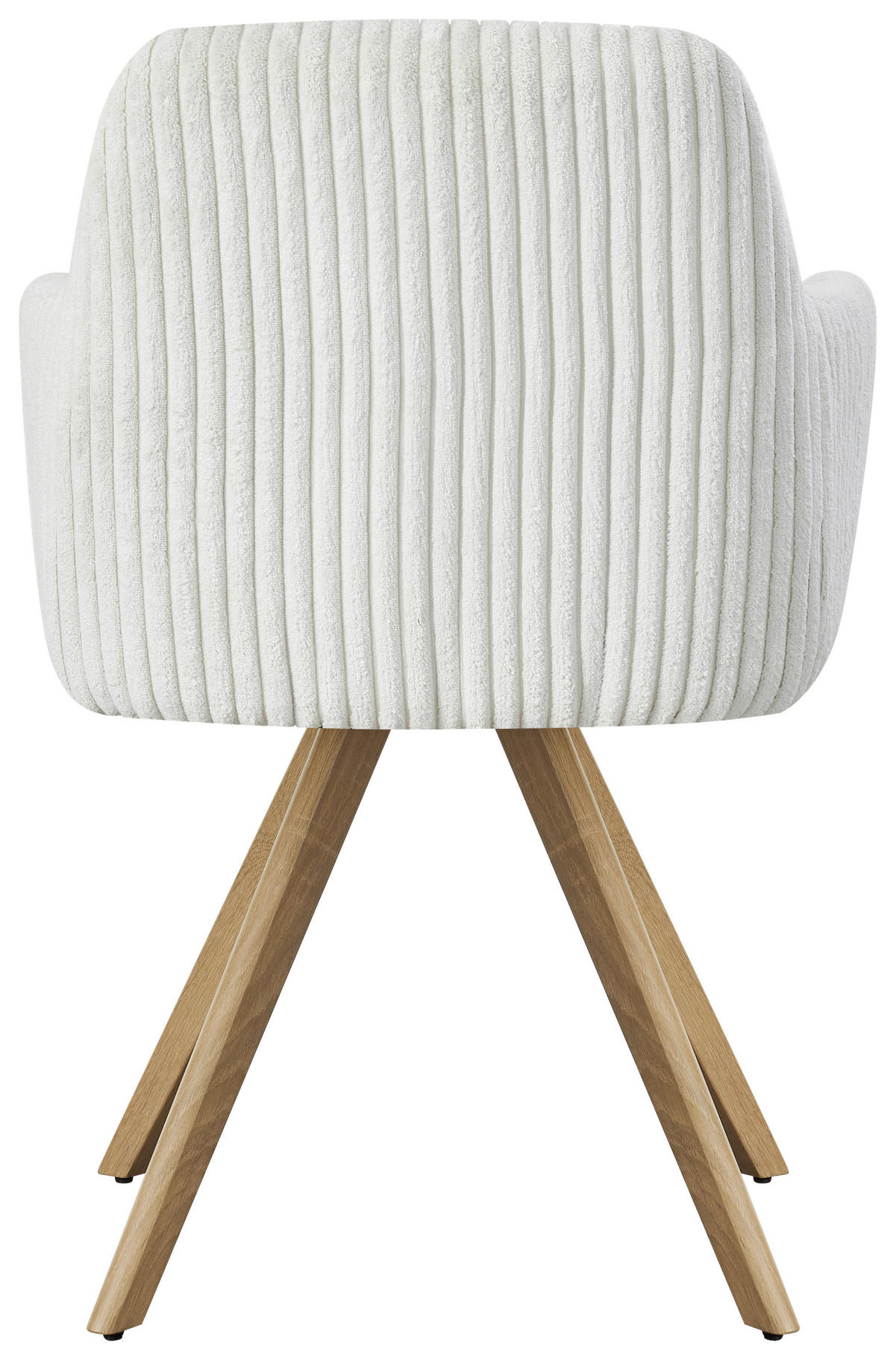 ARMLEHNSTUHL  in Eisen Cord  - Eichefarben/Beige, MODERN, Holz/Textil (56/88/60cm) - MID.YOU