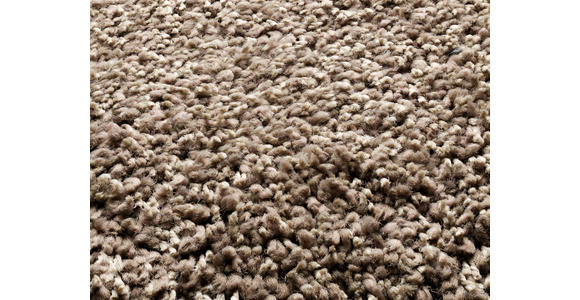 HOCHFLORTEPPICH 80/200 cm Fashion Shaggy Hellbraun - Hellbraun, Basics, Textil (80/200cm) - Novel