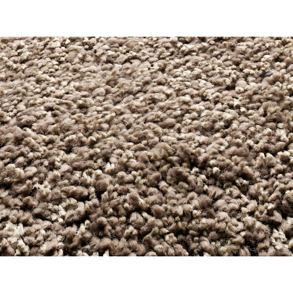 Thumbnail - Novel Läufer Fashion Shaggy, Hellbraun, Textil, Uni, rechteckig, 80x200 cm, in verschiedenen Größen erhältlich, Teppiche...
