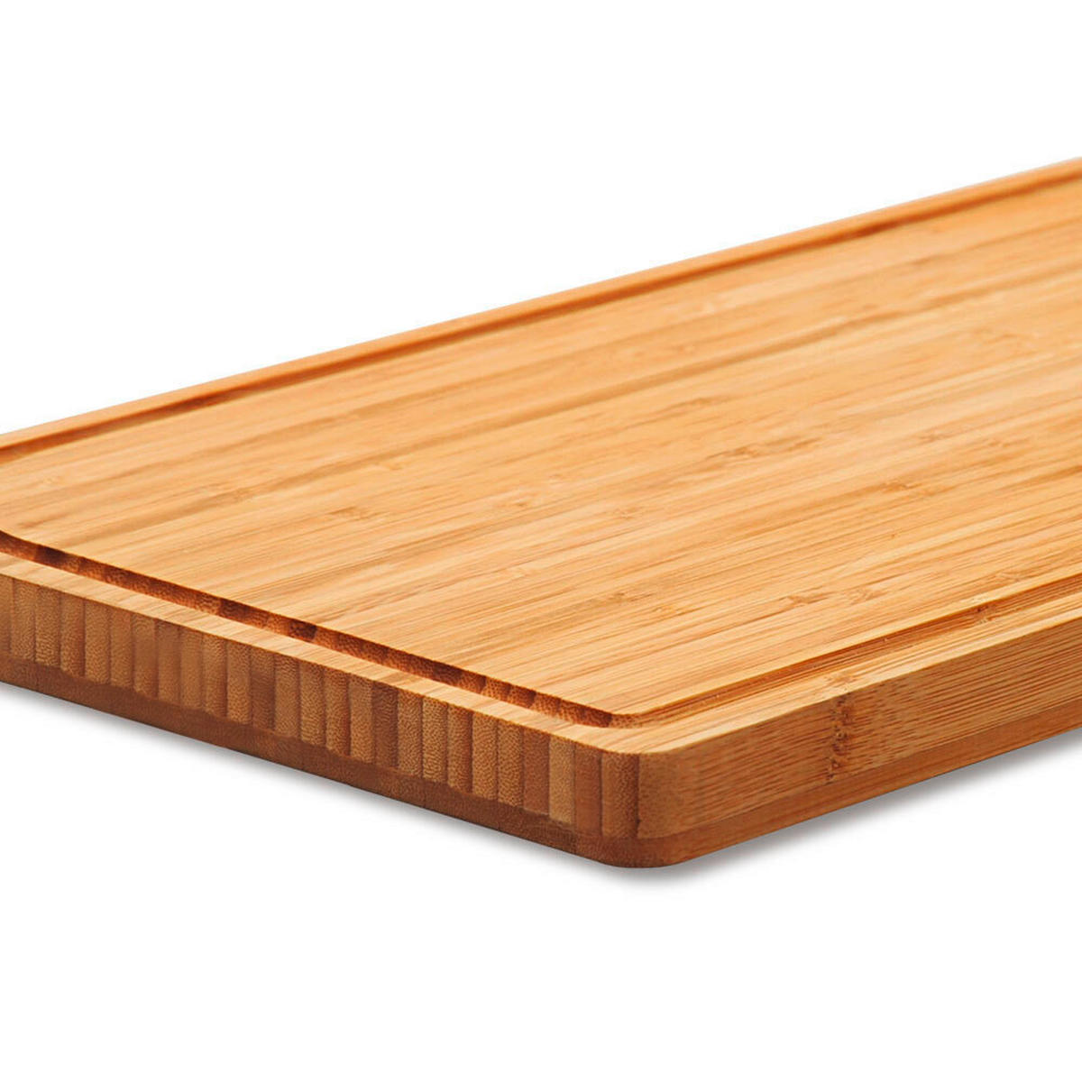 SCHNEIDEBRETT    45/27/3 cm  - Hellbraun, Basics, Naturmaterialien (45/27/3cm) - Kesper