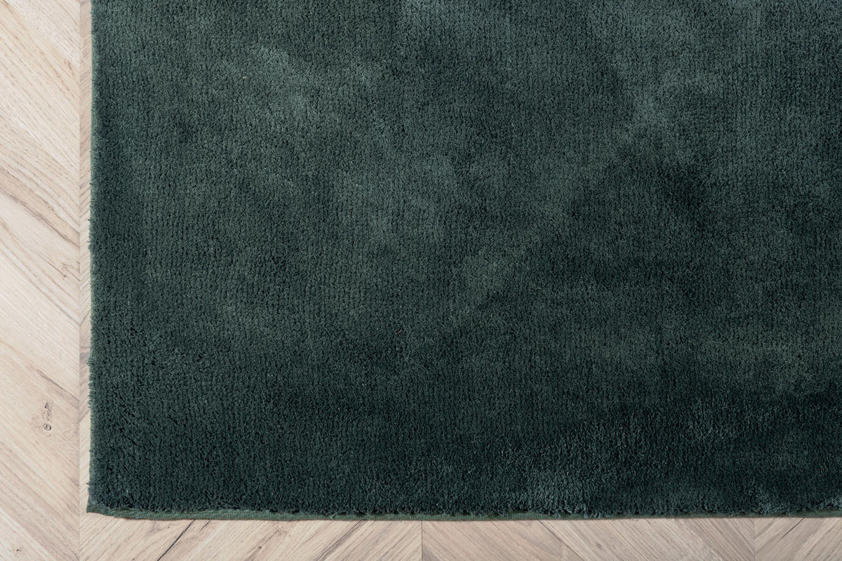 HOCHFLORTEPPICH 170/240 cm Grün, Dunkelgrün  - Dunkelgrün/Grün, LIFESTYLE, Textil (170/240cm) - P & B