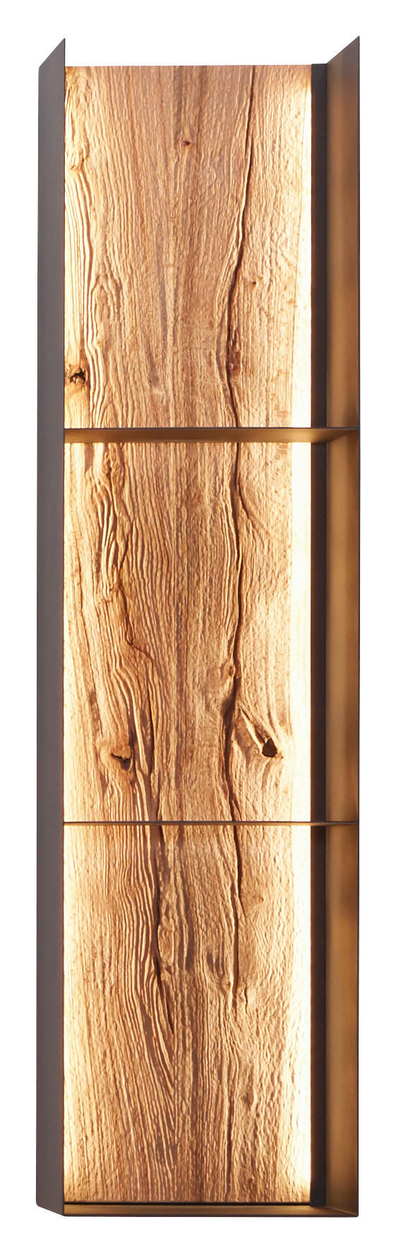 HÄNGEELEMENT Anthrazit, Buchefarben  29/115,5/23 cm  - Anthrazit/Buchefarben, Natur, Holz/Metall (29/115,5/23cm) - Valnatura