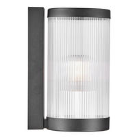 AUßENWANDLEUCHTE 13/16,8/25 cm   - Schwarz, Trend, Kunststoff (13/16,8/25cm) - Nordlux