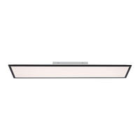 LED-PANEEL 119,5/29,5/7 cm  - Schwarz, Basics, Kunststoff/Metall (119,5/29,5/7cm)