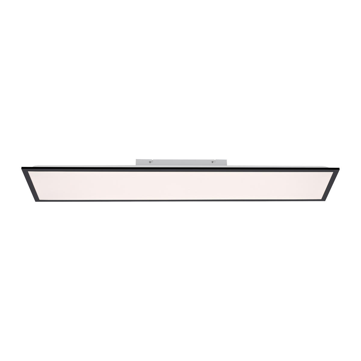 LED-PANEEL 119,5/29,5/7 cm  - Schwarz, Basics, Kunststoff/Metall (119,5/29,5/7cm)