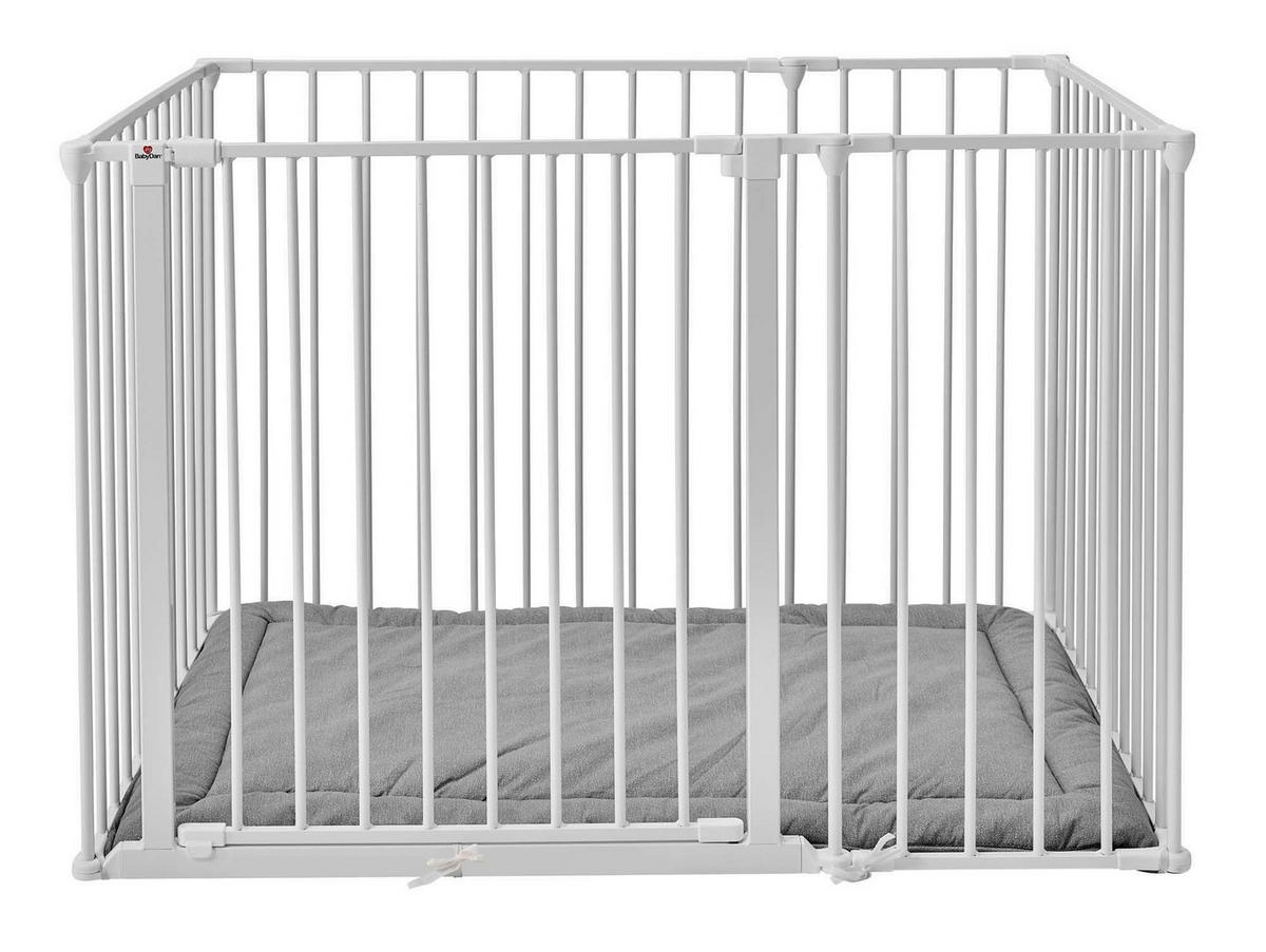 LAUFGITTER OLAF  - Weiß, Basics, Metall (102/70,5cm) - Baby Dan