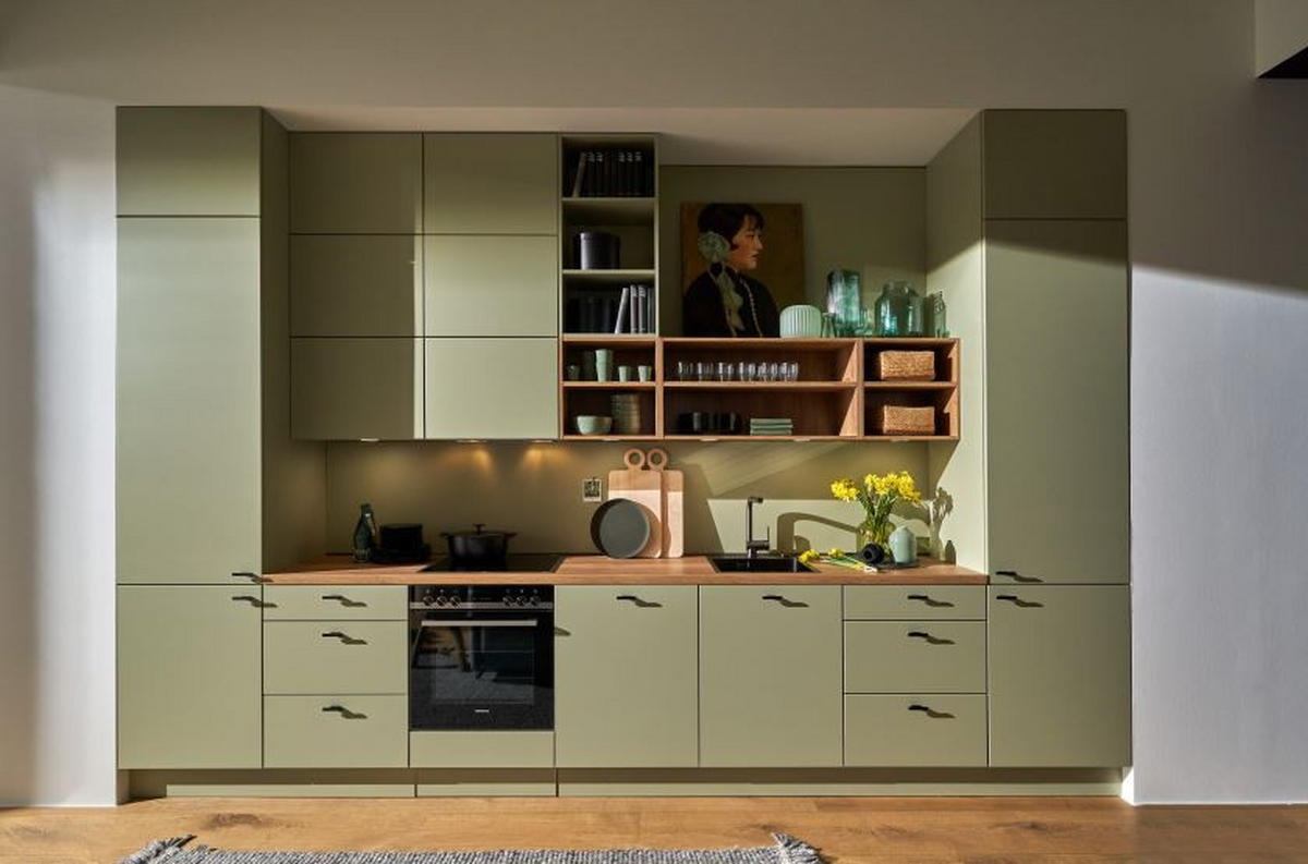 BEÉPÍTHETŐ KONYHA - fehér, Design, faalapú anyag - Dieter Knoll