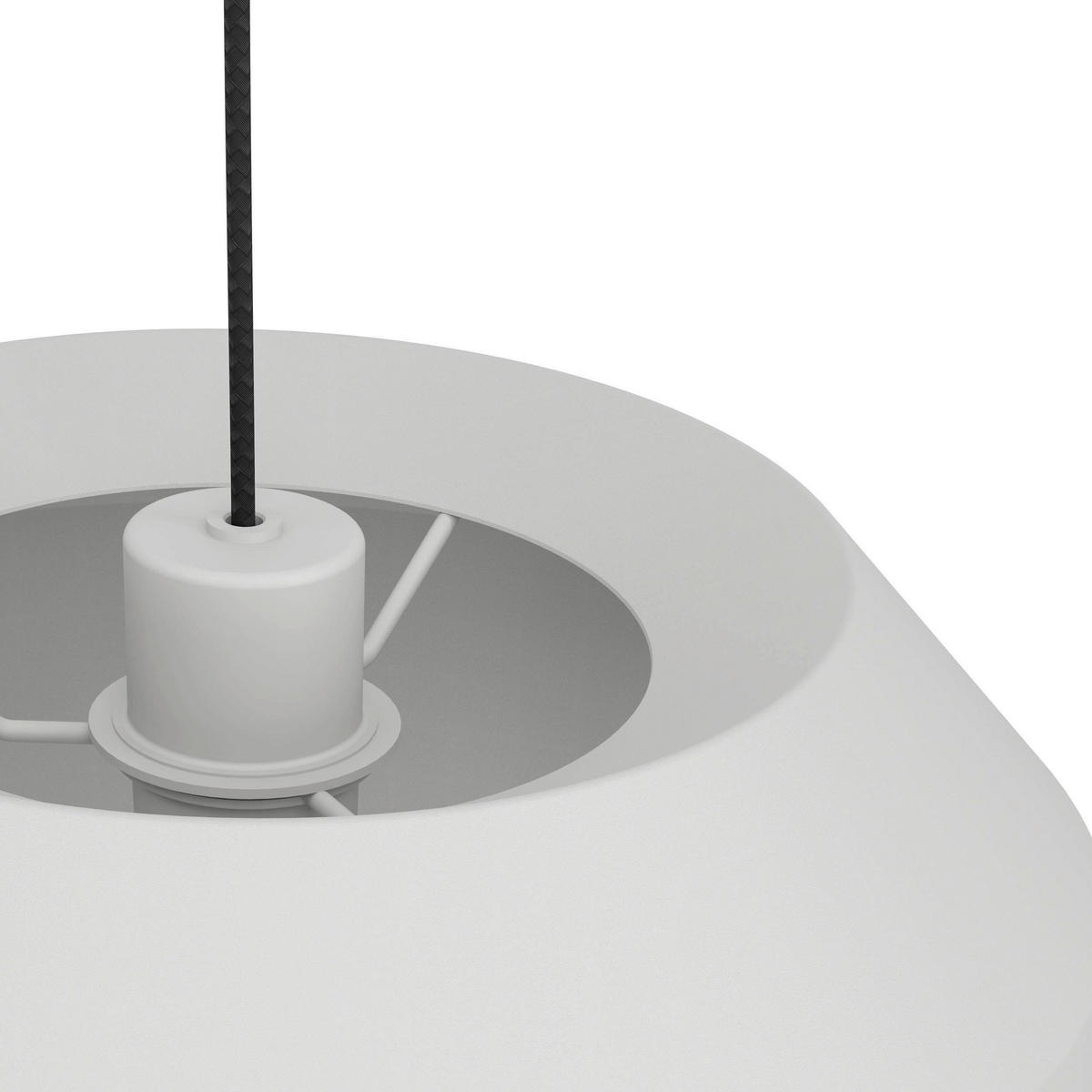 HÄNGELEUCHTE 52/110 cm  - Grau, KONVENTIONELL, Metall (52/110cm) - Eglo