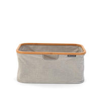 KÔŠ NA BIELIZEŇ - sivá, Design, textil (36/54/26,5cm) - Brabantia