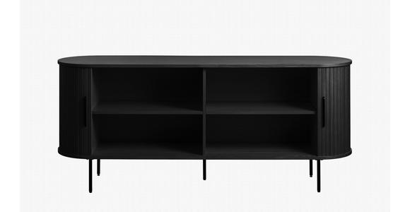 SIDEBOARD 180/76/45 cm  - Schwarz, Trend, Holz/Holzwerkstoff (180/76/45cm) - Xora