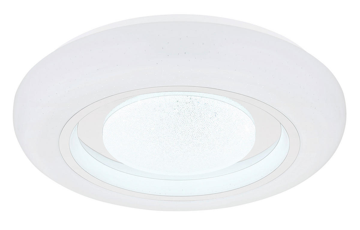 LED SVJETILJKA STROPNA BURRO  - bijela/opalna, Design, metal/plastika (39/8cm)