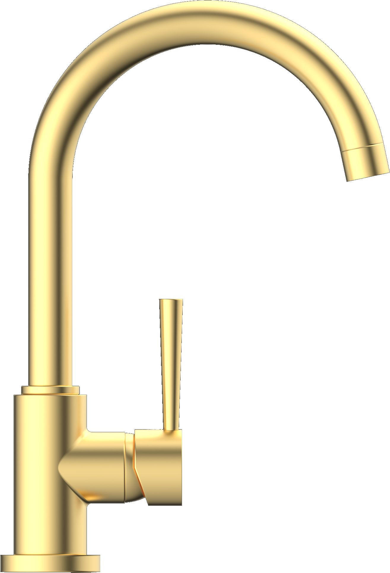 KÜCHENARMATUR - Goldfarben, Basics, Metall (22/34/6cm) - Schütte