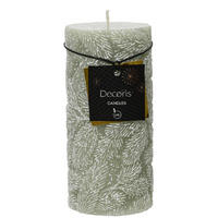 STUMPENKERZE  - Basics, Paraffin (7,00/7,00/15,00cm) - X-Mas
