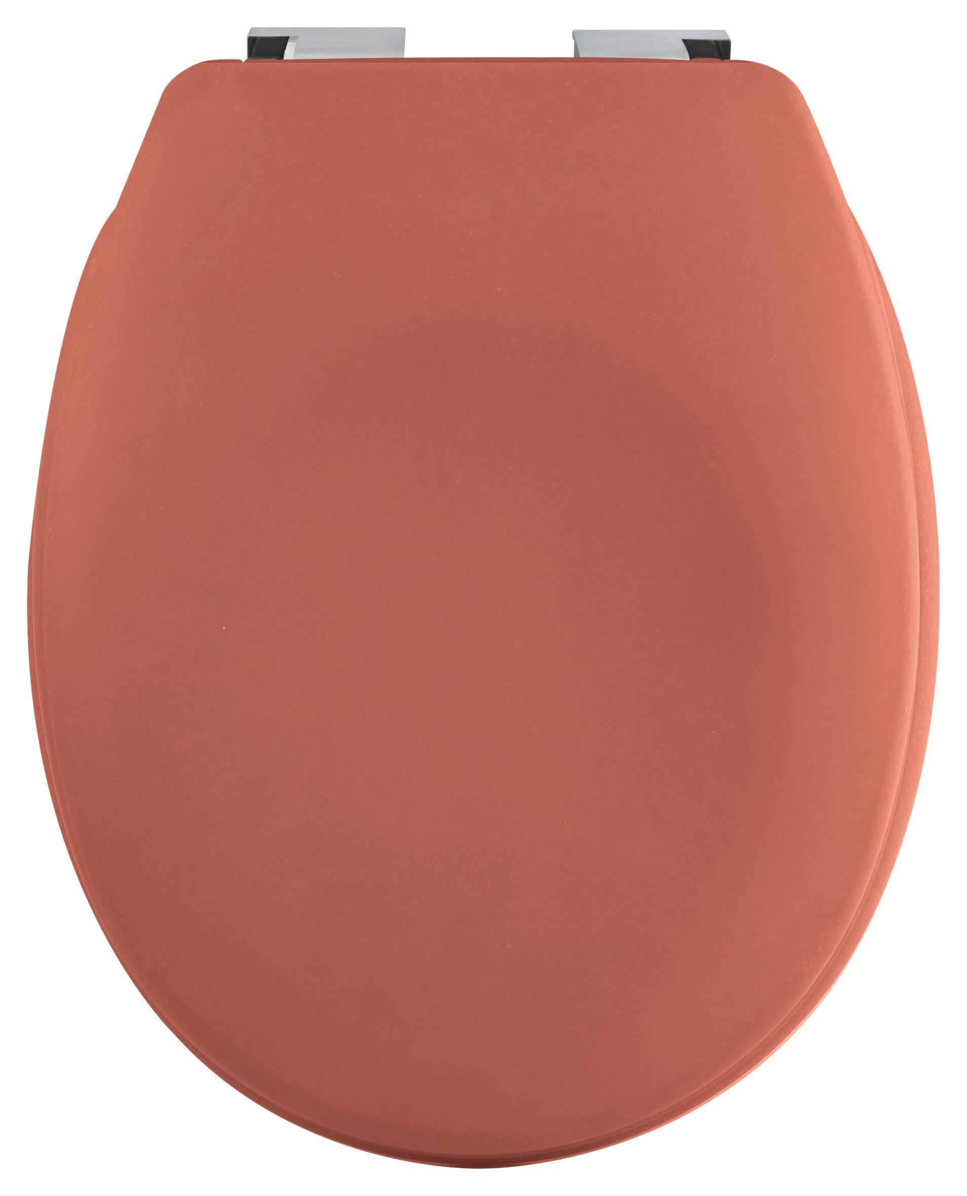 WC-SITZ Terracotta  - Terracotta, KONVENTIONELL, Kunststoff (37,3/5cm) - Spirella