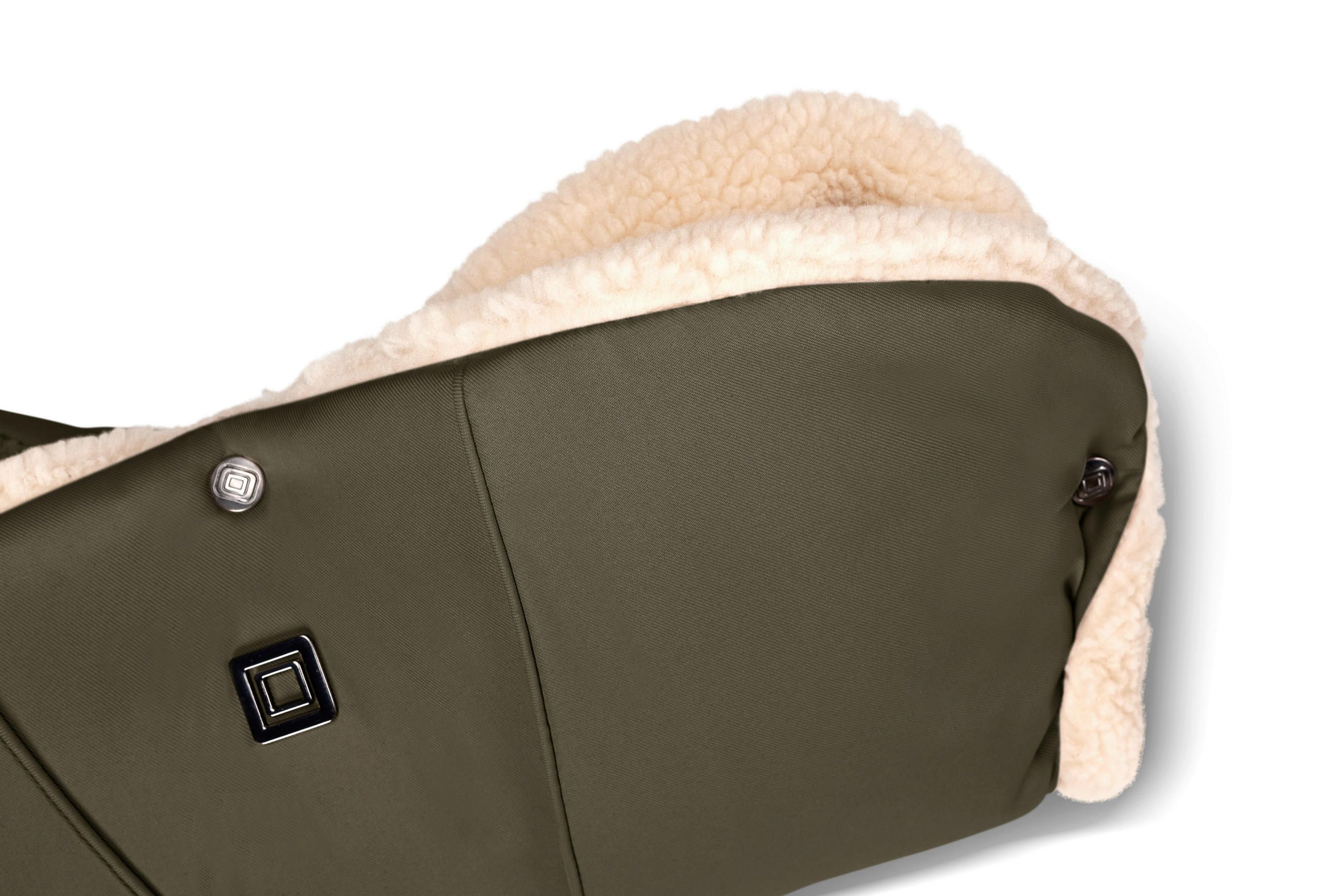 MUFF Handmuff  - Waldgrün, Basics, Textil (51/7/24cm) - Moon