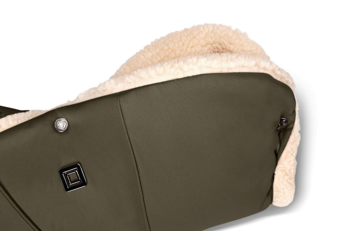 MUFF Handmuff  - Waldgrün, Basics, Textil (51/7/24cm) - Moon