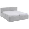 POLSTERBETT 240/200 cm,  in Hellgrau,  - Hellgrau, Design, Textil (240/200cm) - Xora