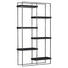 REGAL in 107/190/30 cm Schwarz - Schwarz, Design, Holz/Metall (107/190/30cm) - Carryhome REGAL in 107/190/30 cm Schwarz - Schwarz, Design, Holz/Metall (107/190/30cm) - Carryhome