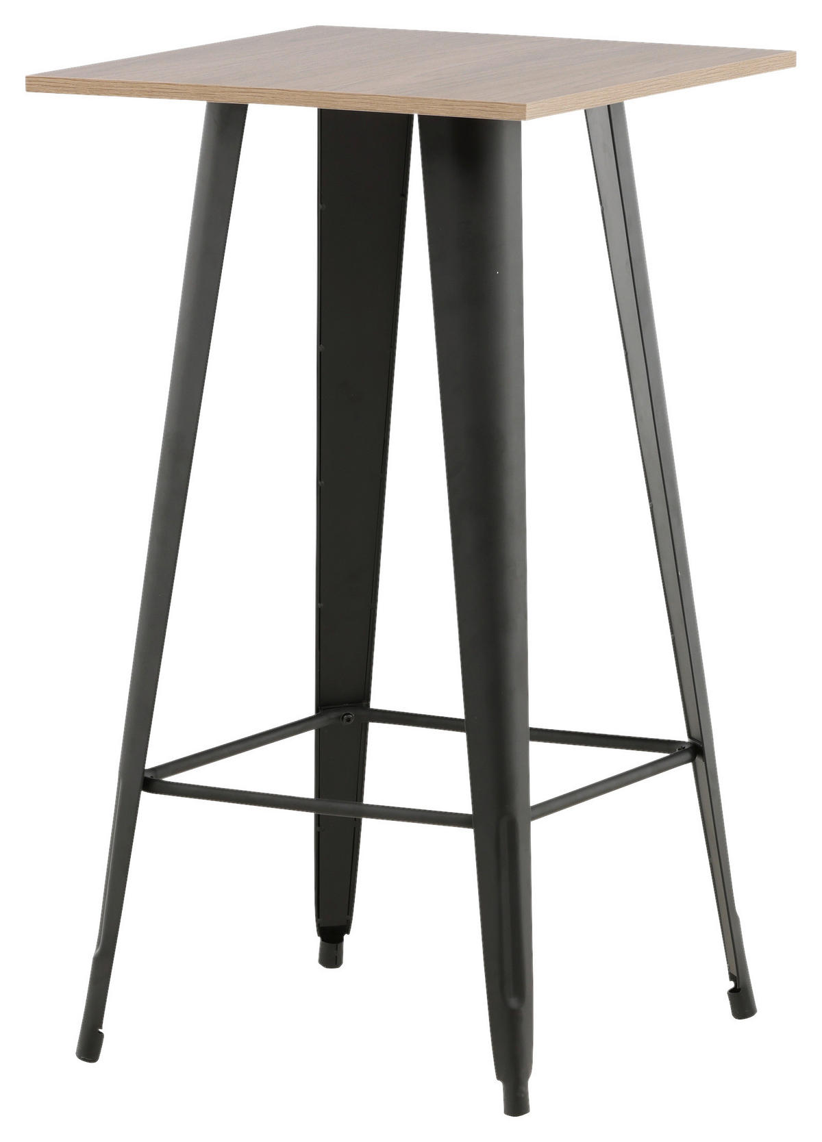 BARPALL i svart, beige  - beige/svart, Design, metall/trämaterial (60/105/60cm) - Livetastic
