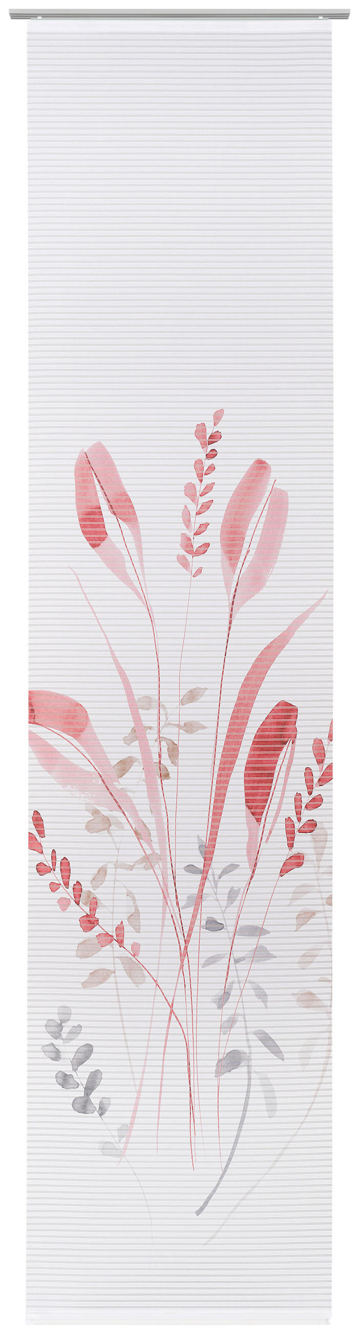 FLÄCHENVORHANG in Bordeaux  - Bordeaux, Design, Textil (60/255cm) - Novel