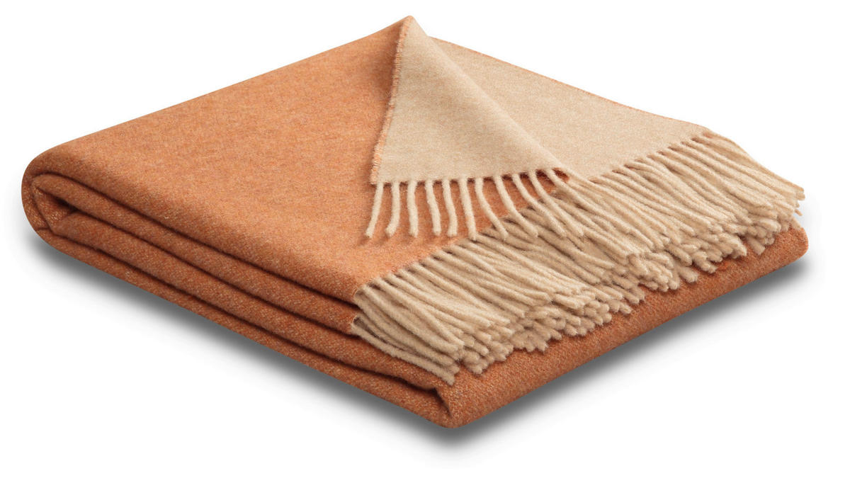 DEKA, vlna, 130/170 cm - oranžová, Design, textil (130/170cm) - Bielefelder Werkst.