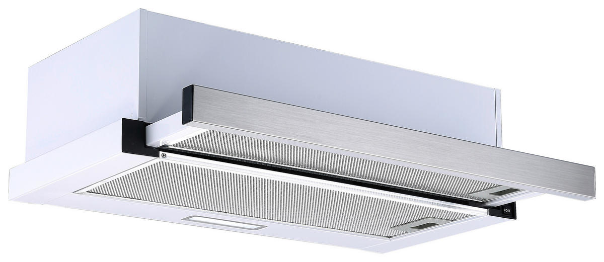 DUNSTABZUGSHAUBE CH4138IXC  - Edelstahlfarben, Trend, Metall (60/19,3/43cm) - Respekta