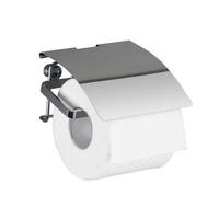 TOILETTENPAPIERHALTER - Chromfarben, Basics, Metall (12,5/13/9cm) - Wenko
