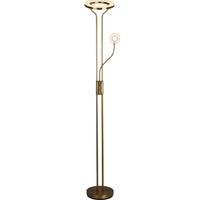 LED-DECKENFLUTER 28/180 cm    - Messingfarben, MODERN, Kunststoff/Metall (28/180cm) - Searchlight