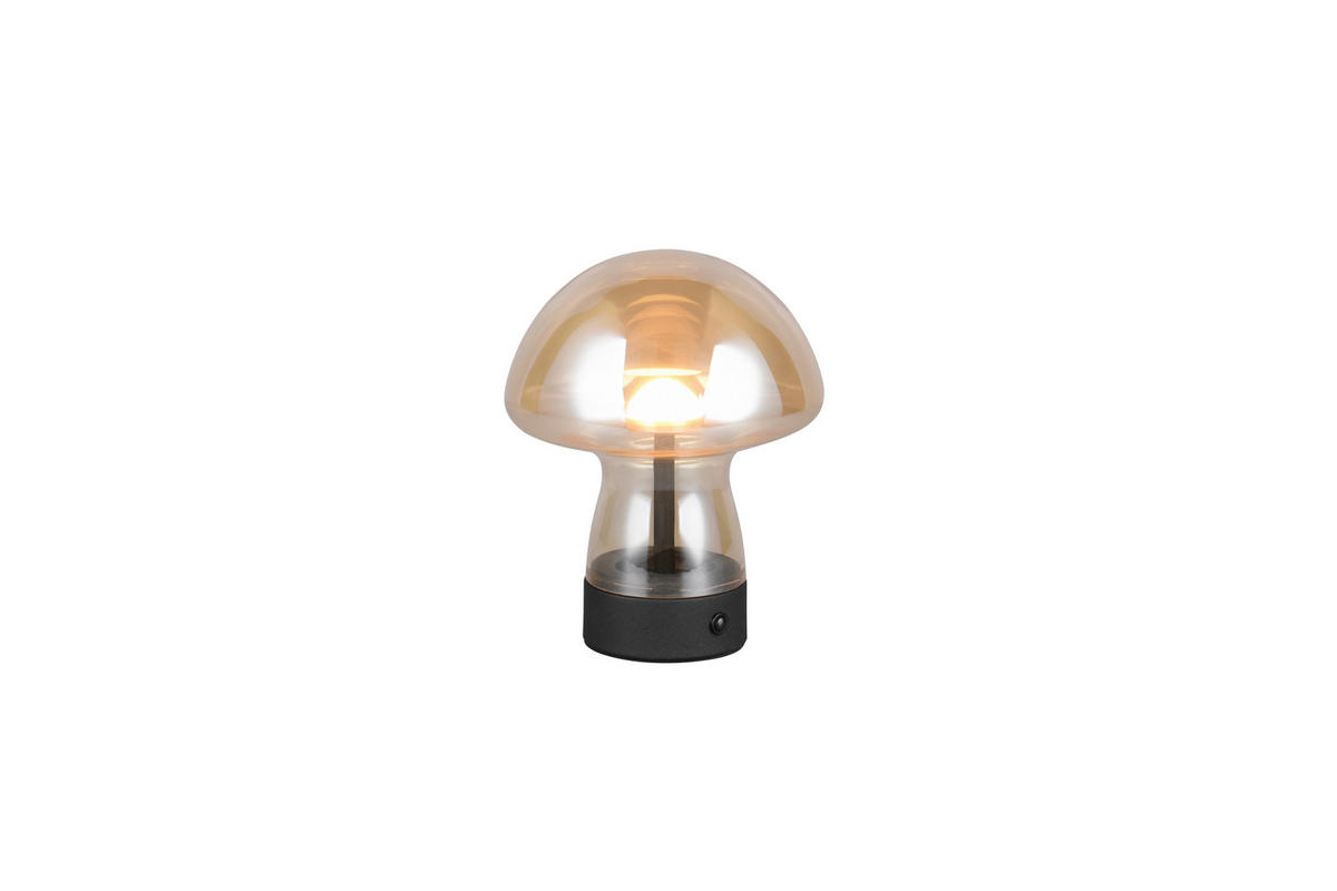 PORTABEL LAMPA Dooley 14/18 cm   - ljusbrun, Lifestyle, glas (14/18cm)