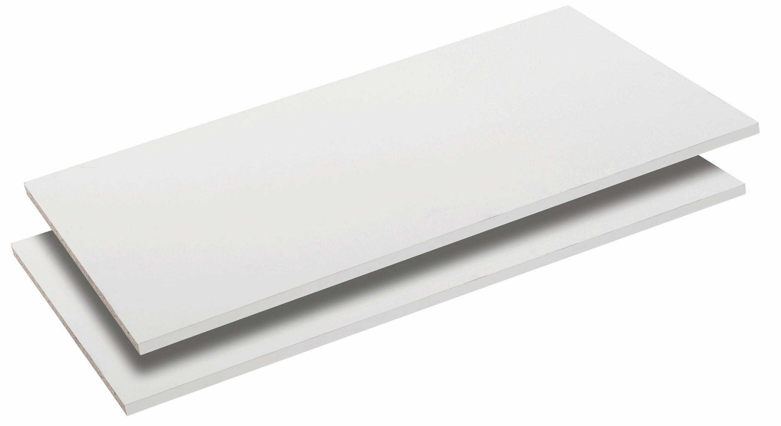 EINLEGEBODENSET 105/2,2/46,5 cm MATCH 2 Weiß  - Weiß, Basics, Holz (105/2,2/46,5cm) - MID.YOU