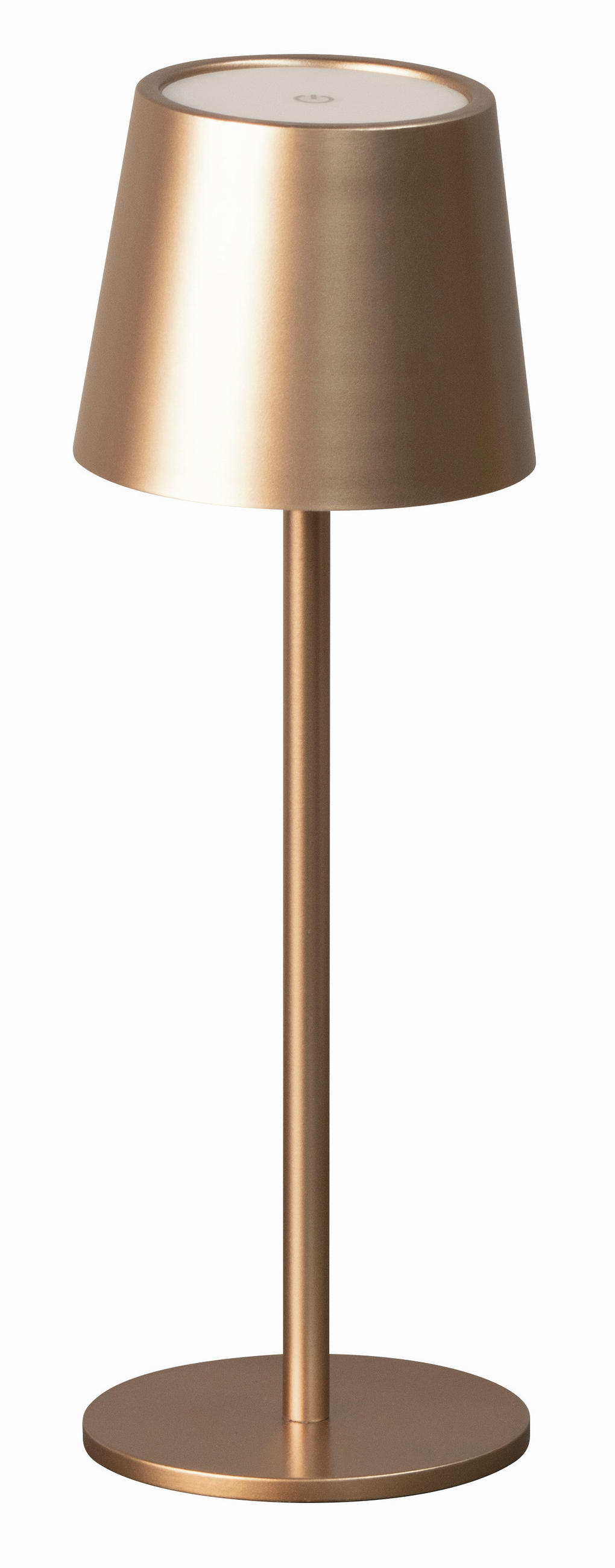 AKKU-TISCHLEUCHTE Roxi 9/27,5 cm   - Cappuccino, KONVENTIONELL, Metall (9/27,5cm)