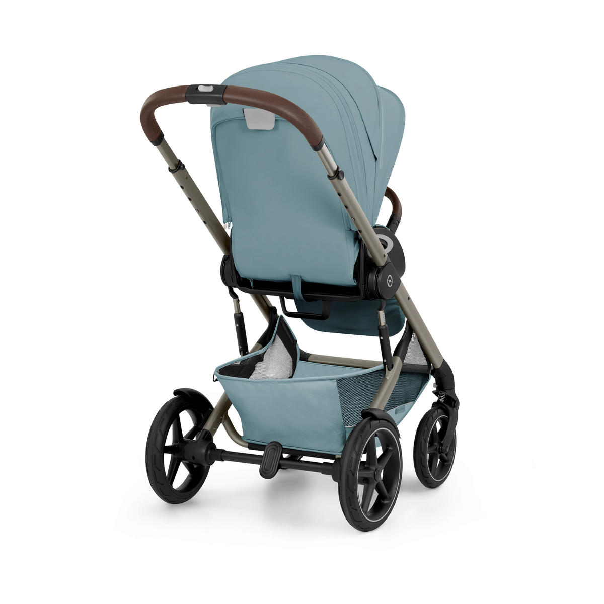KINDERWAGEN Talos S TPE inkl. Fold-Carrycot  - Taupe/Hellblau, Basics, Textil/Metall (93/60/115cm) - cybex GOLD