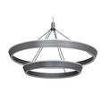 LED-HÄNGELEUCHTE 60/150 cm  - Grau, LIFESTYLE, Metall (60/150cm) - Ambiente