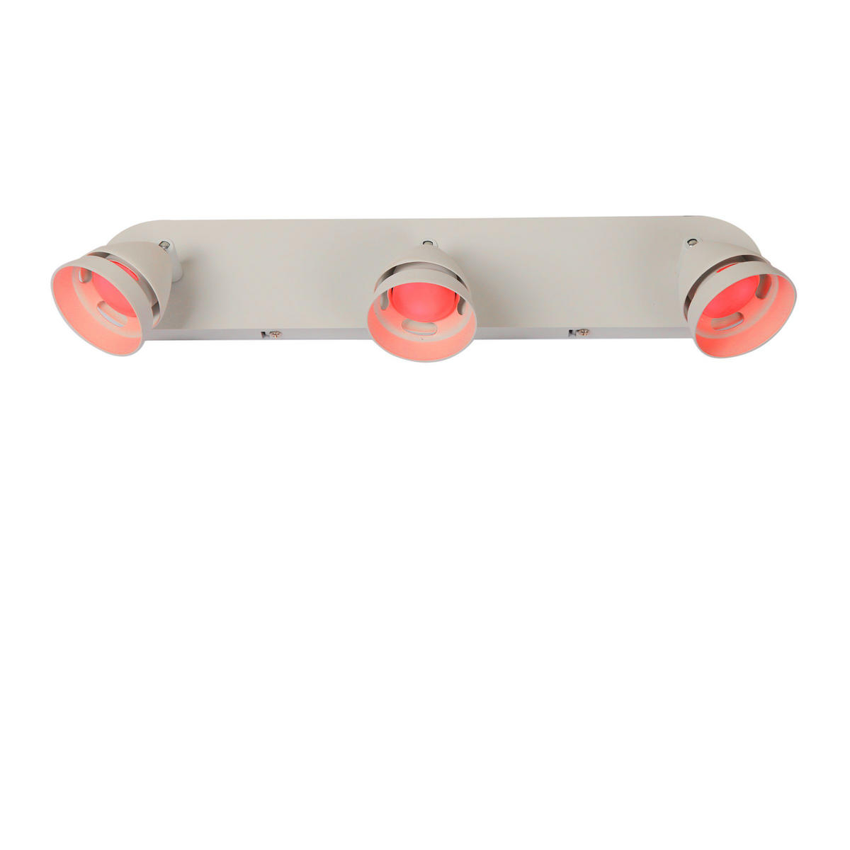 LED-STRAHLER 43/8/13 cm   - Weiß, Design, Metall (43/8/13cm) - Novel