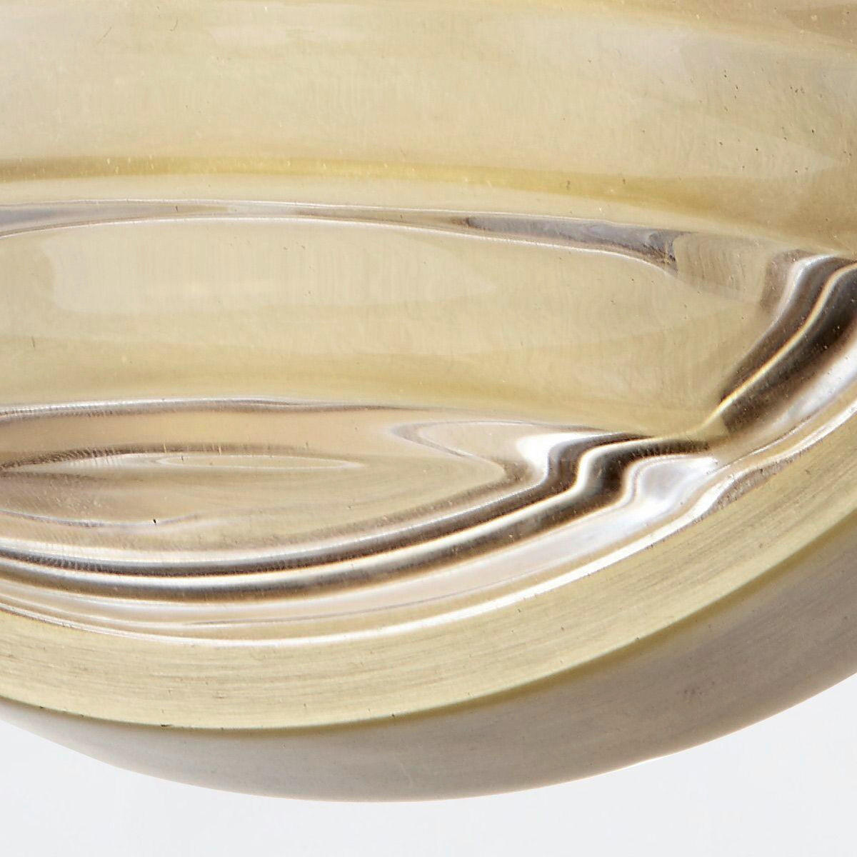LED-WANDLEUCHTE 14,2/9,5 cm    - Nickelfarben, KONVENTIONELL, Glas/Metall (14,2/9,5cm) - Elstead Lighting