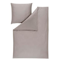 BETTWÄSCHE Atelier Makosatin 140/200 cm  - Taupe, Design, Textil (140/200cm) - Estella
