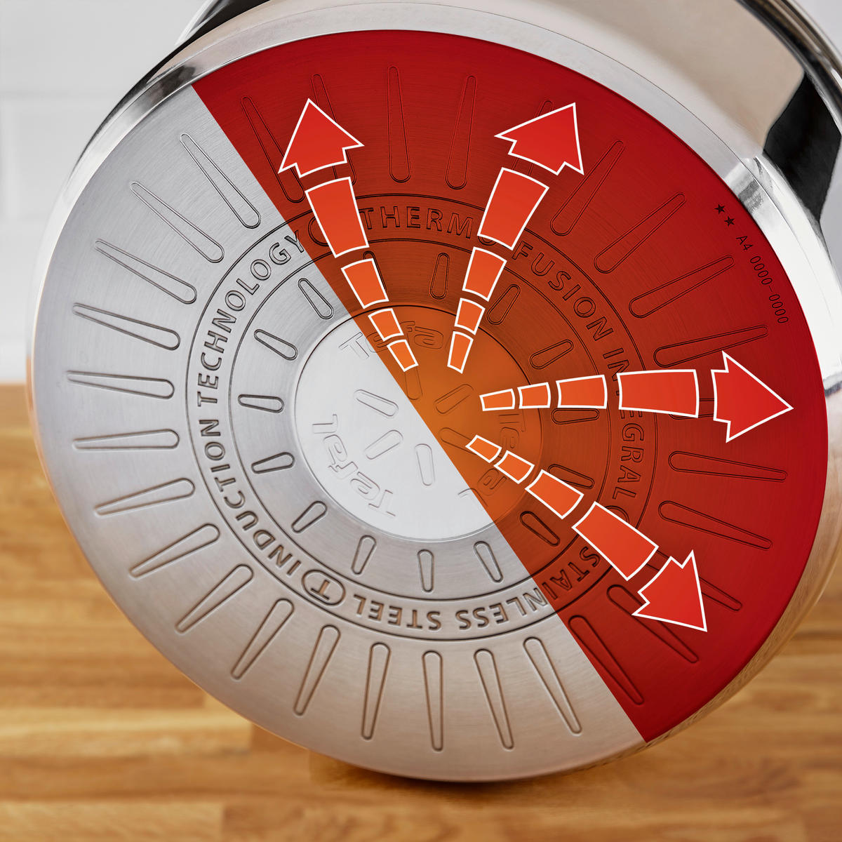 SCHMORPFANNE Duetto Silitan®-Antihaftbeschichtung  - Edelstahlfarben, Basics, Metall (38,7/10/25,6cm) - Tefal