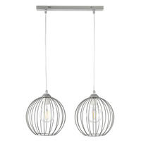 HÄNGELEUCHTE 25/70/90 cm  - Grau, Basics, Metall (25/70/90cm)