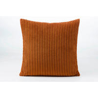 DEKORAČNÝ VANKÚŠ 50/50 cm - tmavooranžová, Basics, textil (50/50cm) - Novel